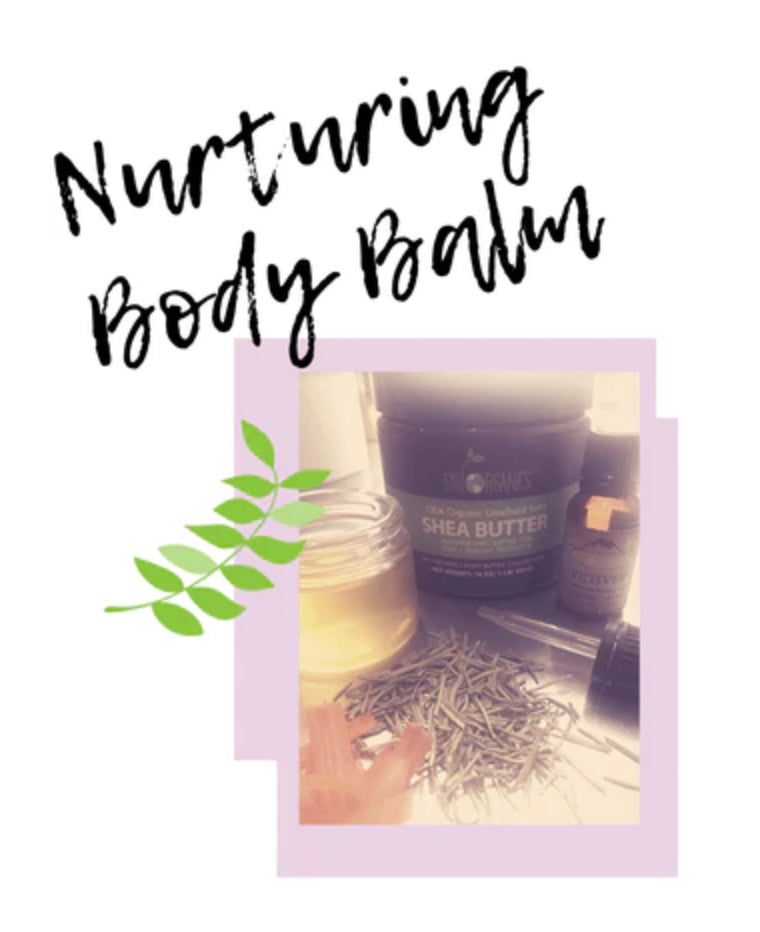 Nurturing Body Balm Essential Oil Recipe